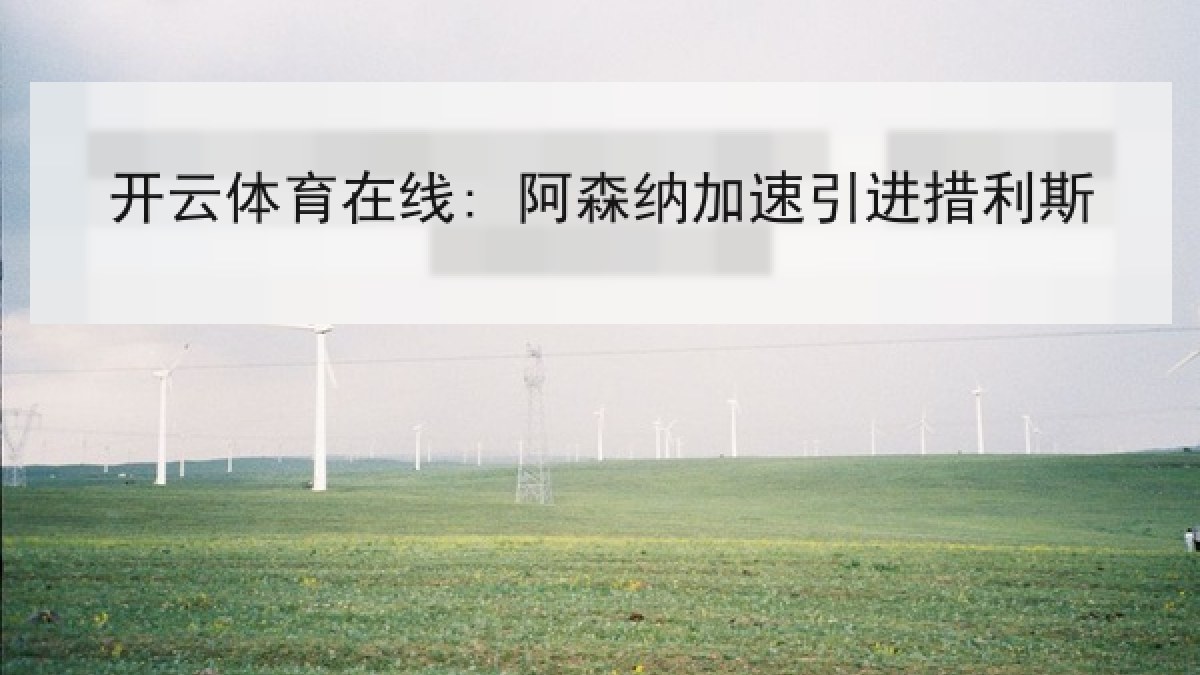 开云体育在线: 阿森纳加速引进措利斯 开云体育在线: 阿森纳加速引进措利斯